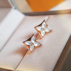 [Elowen jewels ]STERN PERLMUTT ROSÉGOLD OHRRINGE