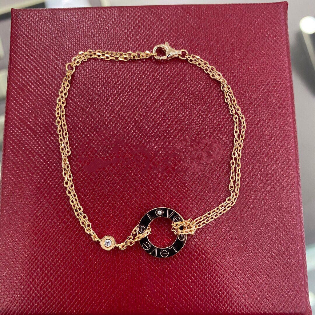 [Elowen jewels ]LOVE BRACELET 2 DIAMOND