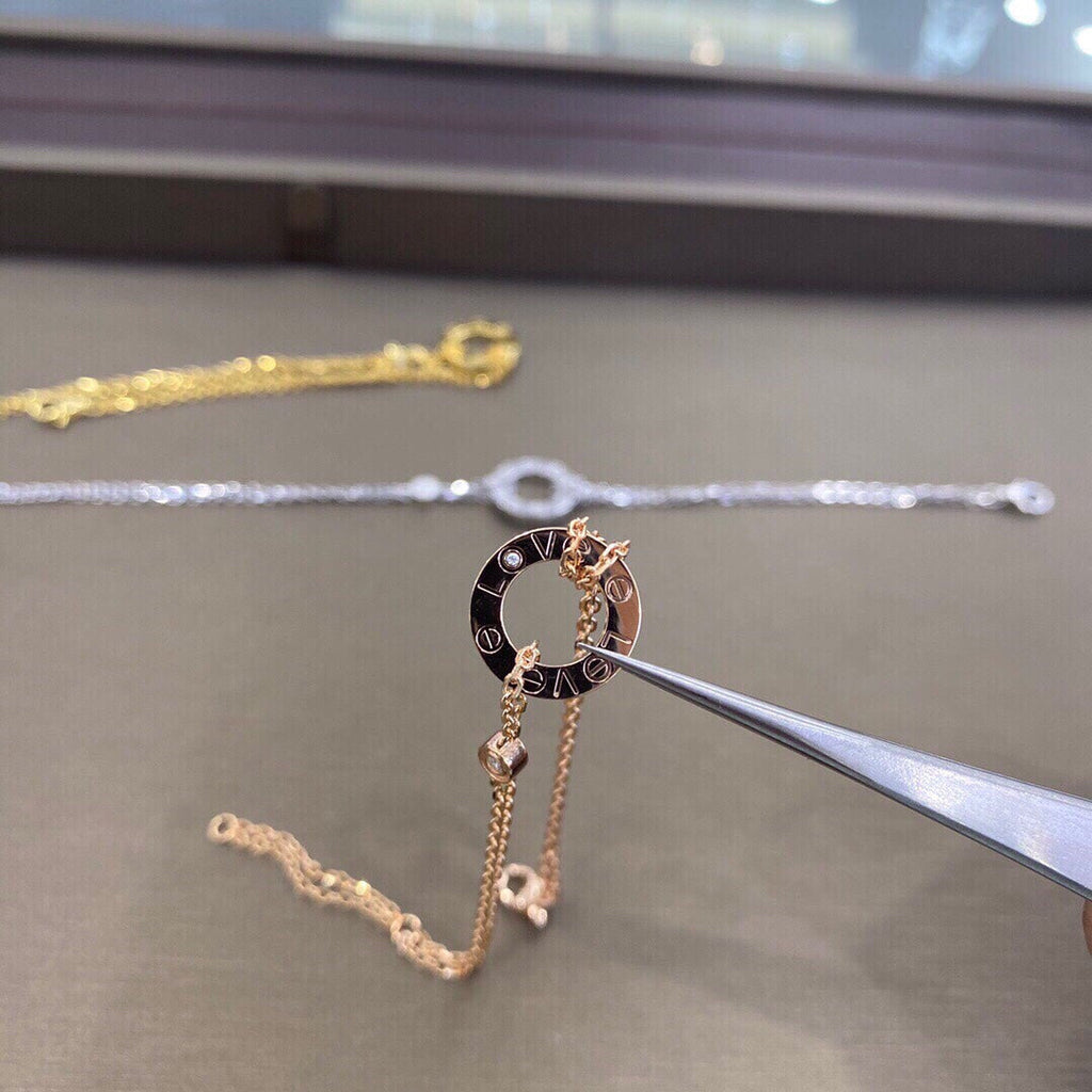 [Elowen jewels ]LOVE BRACELET 2 DIAMOND