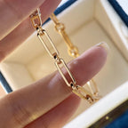 [Elowen jewels ]CHAINE BRACELET SMALL MODEL DIAMOND