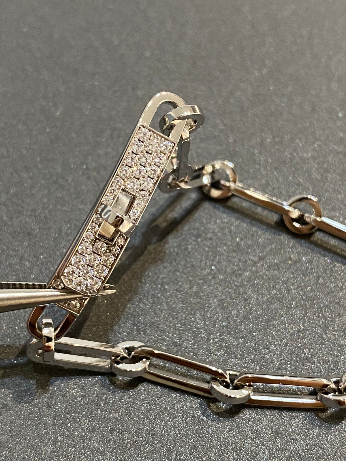 [Elowen jewels ]CHAINE BRACELET SMALL MODEL DIAMOND