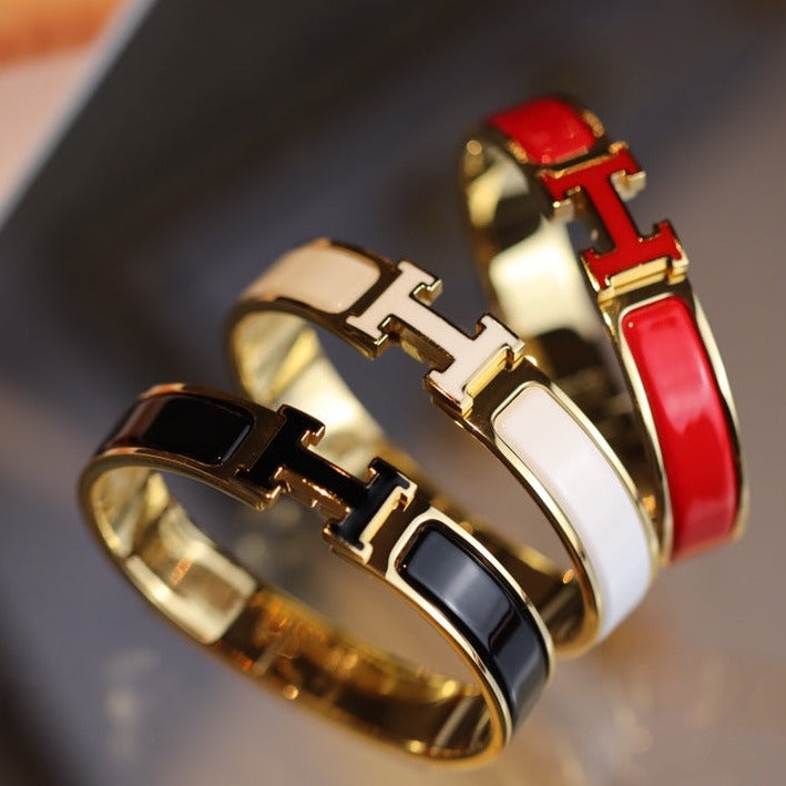 [Elowen jewels ]H-ARMBAND 12MM GOLD