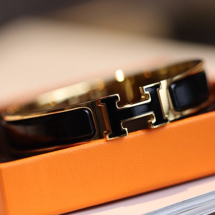 [Elowen jewels ]H-ARMBAND 12MM GOLD