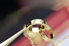 {
  "Elowen jewels": "Elowen jewels",
  "LOVE NECKLACE DOUBLE RING GOLD": "LOVE ネックレス ダブルリング ゴールド"
}