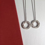 [Elowen jewels ]LOVE NECKLACE ADJUSTABLE SILVER