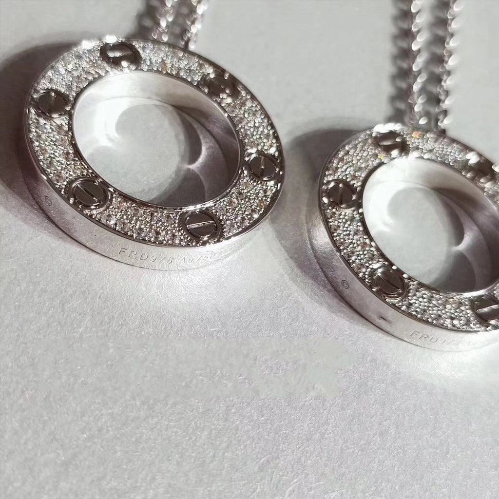 [Elowen jewels ]LOVE NECKLACE ADJUSTABLE SILVER