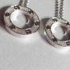 [Elowen jewels ]LOVE NECKLACE ADJUSTABLE SILVER