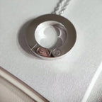 [Elowen jewels ]LOVE NECKLACE ADJUSTABLE SILVER