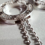 [Elowen jewels ]LOVE NECKLACE ADJUSTABLE SILVER