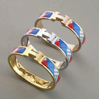 [Elowen jewels ]H-ARMBAND MIT GEPUNKTETEM RAND 12MM