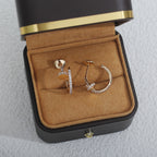 [Elowen jewels ]JUSTE OHRRINGE 12,75MM ROSÉGOLD DIAMANT