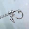 {
  "Elowen jewels": "[Elowen jewels]",
  "JUSTE EARRINGS 12.75MM SILVER DIAMOND": "JUSTE OHRRINGE 12,75 MM SILBER DIAMANT"
}