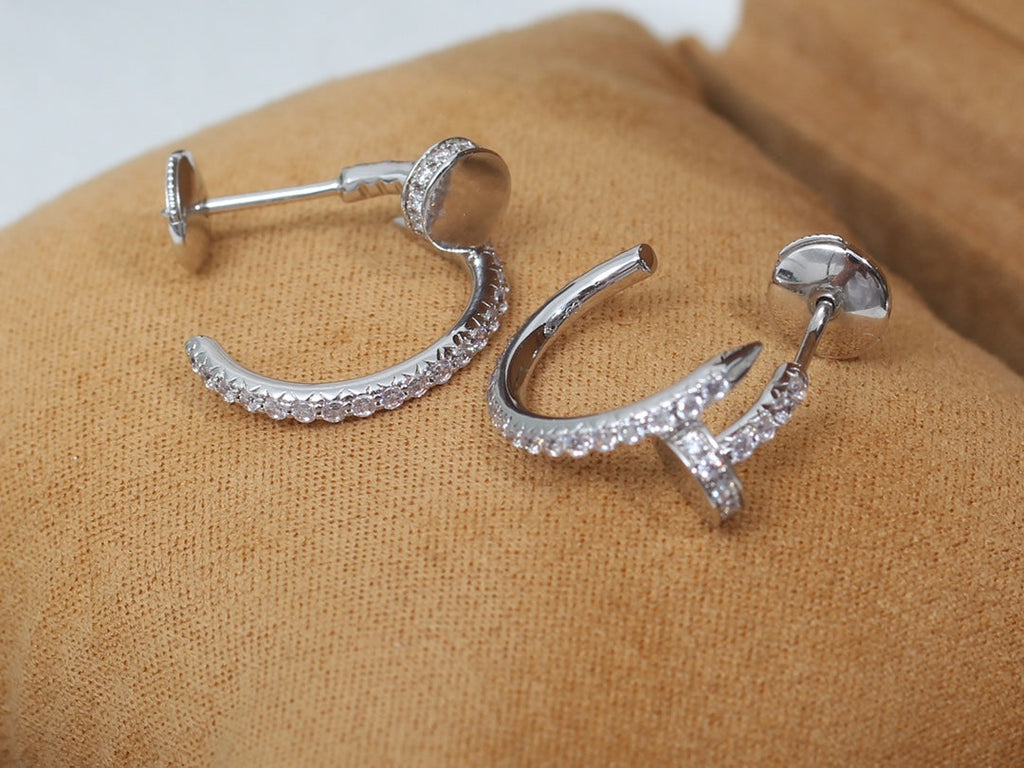 {
  "Elowen jewels": "[Elowen jewels]",
  "JUSTE EARRINGS 12.75MM SILVER DIAMOND": "JUSTE OHRRINGE 12,75 MM SILBER DIAMANT"
}