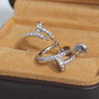 {
  "Elowen jewels": "[Elowen jewels]",
  "JUSTE EARRINGS 12.75MM SILVER DIAMOND": "JUSTE OHRRINGE 12,75 MM SILBER DIAMANT"
}