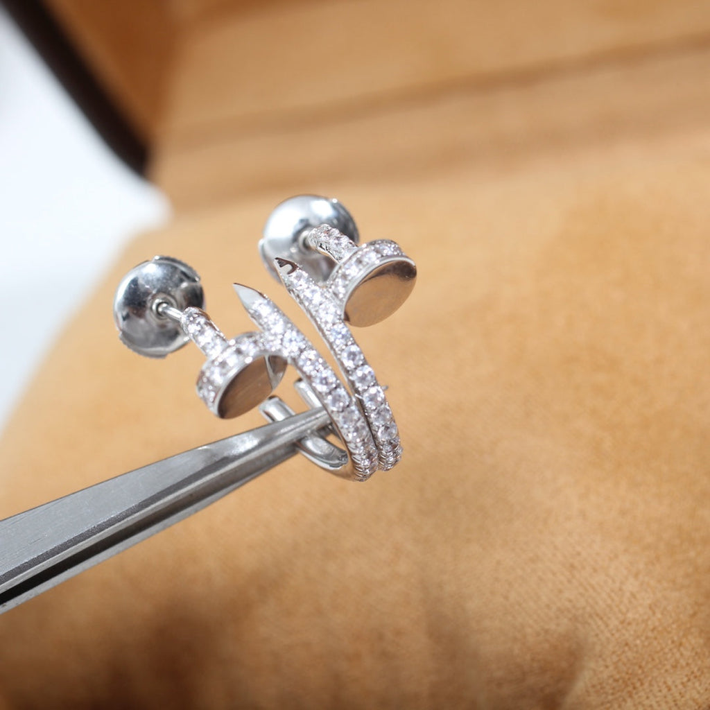 {
  "Elowen jewels": "[Elowen jewels]",
  "JUSTE EARRINGS 12.75MM SILVER DIAMOND": "JUSTE OHRRINGE 12,75 MM SILBER DIAMANT"
}