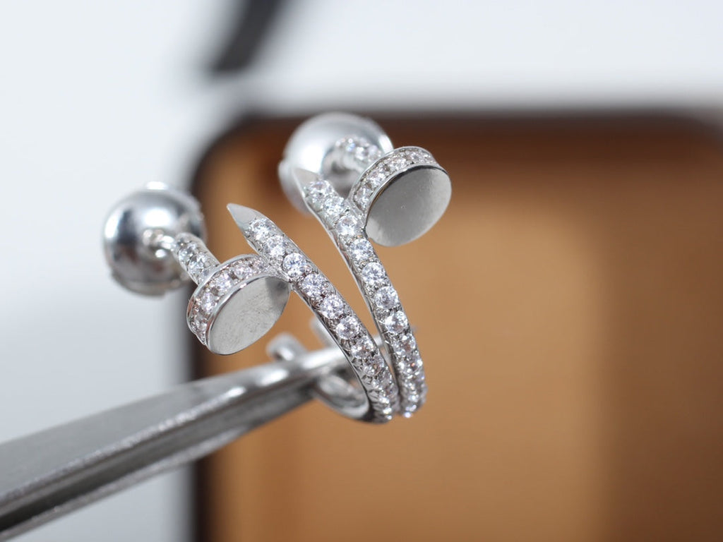 {
  "Elowen jewels": "[Elowen jewels]",
  "JUSTE EARRINGS 12.75MM SILVER DIAMOND": "JUSTE OHRRINGE 12,75 MM SILBER DIAMANT"
}