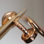 [Elowen jewels ]JUSTE EARRINGS PINK GOLD