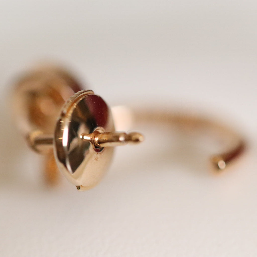 [Elowen jewels ]JUSTE EARRINGS PINK GOLD