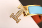 [Elowen jewels ]H CLOUD BLAUES ARMBAND GOLD DIAMANT