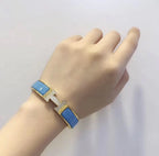 [Elowen jewels ]H CLOUD BLAUES ARMBAND GOLD DIAMANT