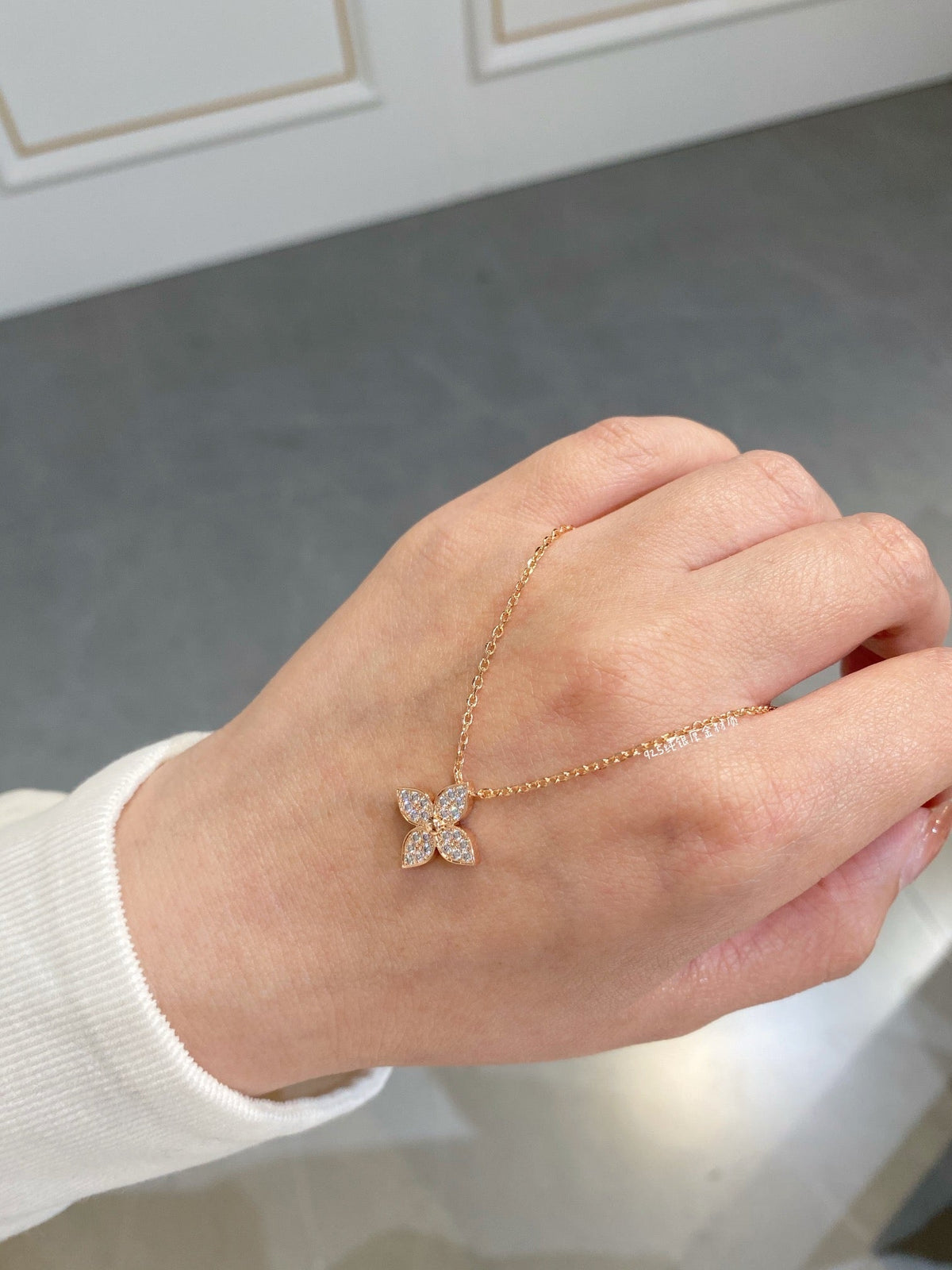 [Elowen jewels ]STAR DIAMOND NECKALCE