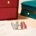 [Elowen jewels ]TWIN BUTTERFLY DIAMOND RING