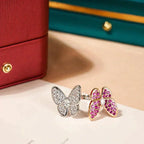 [Elowen jewels ]TWIN BUTTERFLY DIAMOND RING