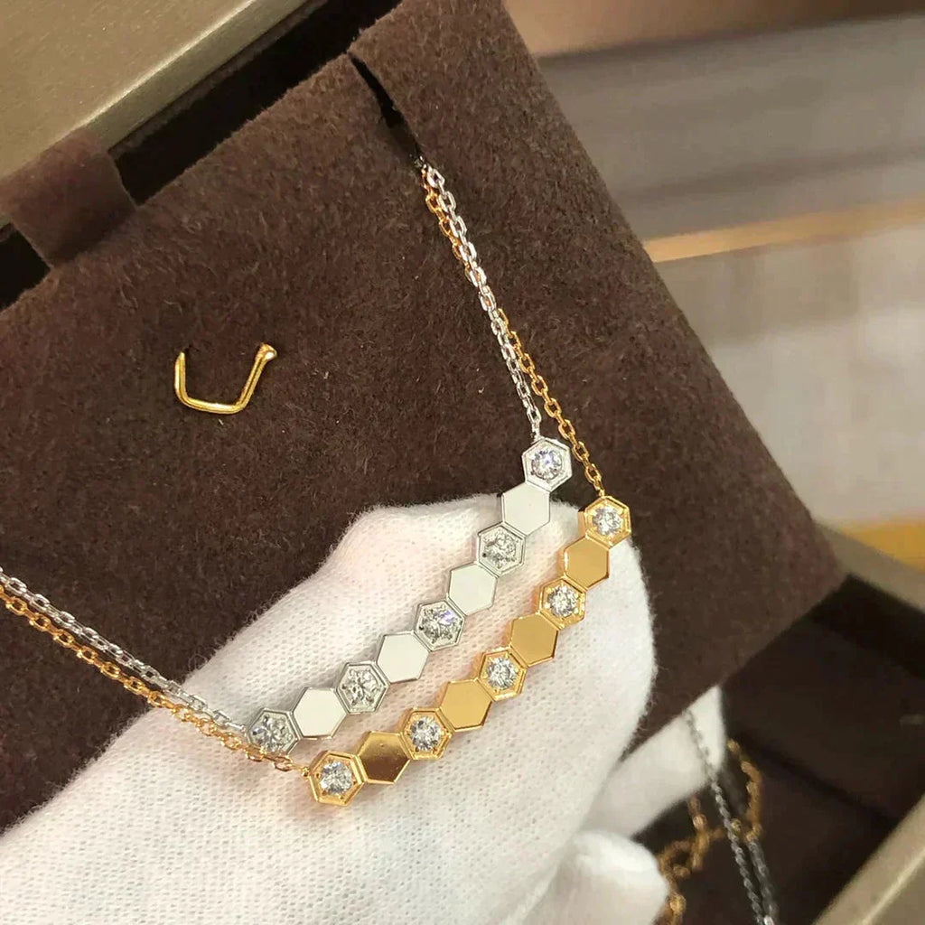 [Elowen jewels ]BEE LOVE NECKLACE DIAMOND