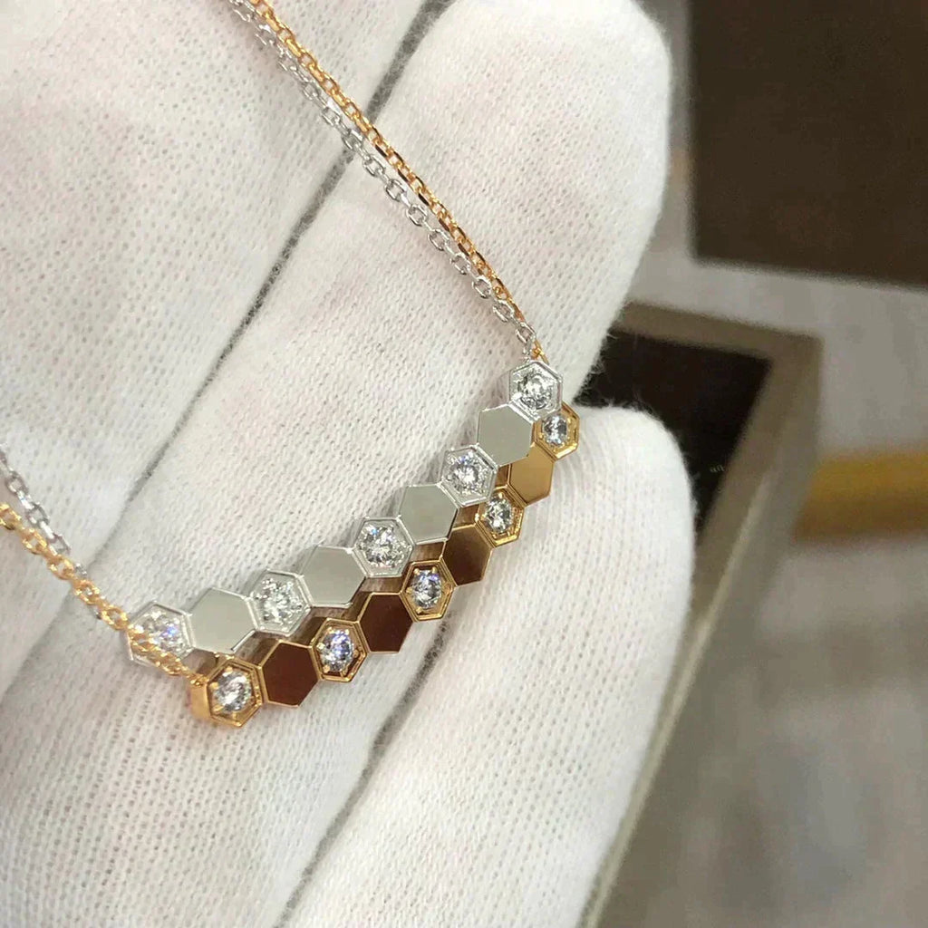 [Elowen jewels ]BEE LOVE NECKLACE DIAMOND