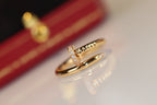 [Elowen jewels ]JUSTE RING 2.65MM GOLD DIAMOND