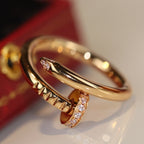 [Elowen jewels ]JUSTE RING 2.65MM GOLD DIAMOND