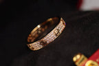 [Elowen jewels ]LOVE RING 3.6MM DIAMOND PAVED