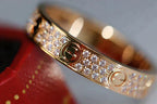 [Elowen jewels ]LOVE RING 3.6MM DIAMOND PAVED