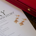 [Elowen jewels ]STAR DIAMONDS EARRINGS GOLD