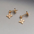 [Elowen jewels ]スターピアス ゴールド