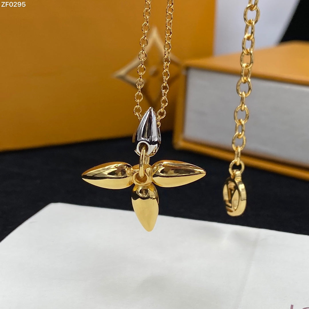 [Elowen jewels ]LOUISETTE PEDANT GOLD NECKLACE