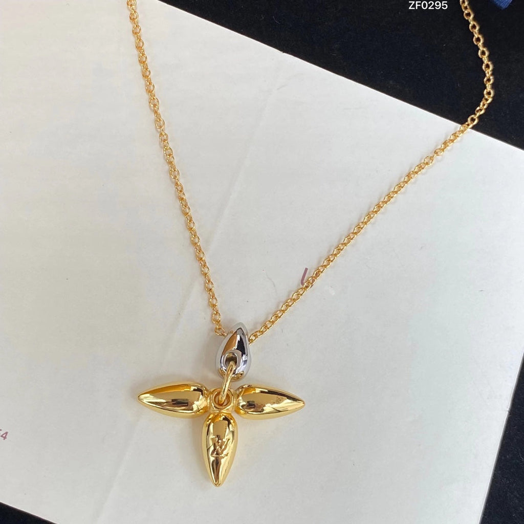 [Elowen jewels ]LOUISETTE PEDANT GOLD NECKLACE