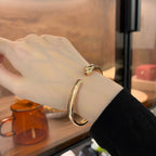 [Elowen jewels ]PANTHERE GOLDENES OFFENES ARMBAND