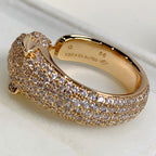 [Elowen jewels ]PANTHERE PINK GOLD DIAMOND RING