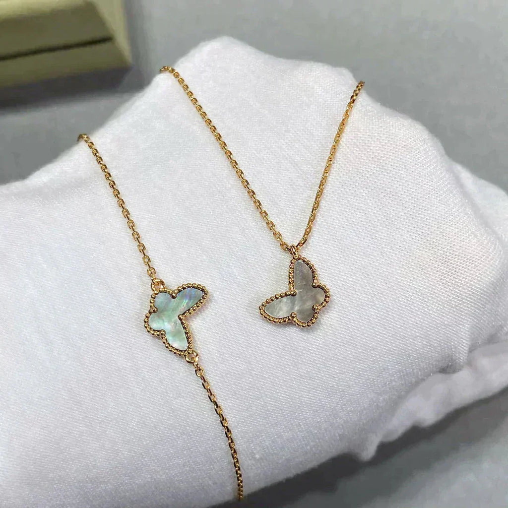 [Elowen jewels ]BUTTERFLY DARK MOP BUTTERFLY BRACELET