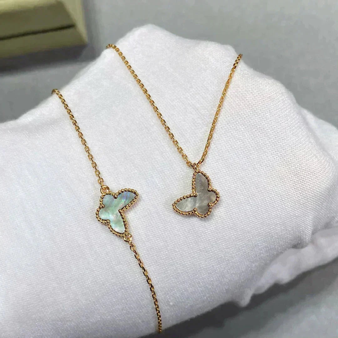 [Elowen jewels ]BUTTERFLY DARK MOP BUTTERFLY BRACELET
