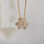 [Elowen jewels ]FLOWER DIAMOND NECKLACE