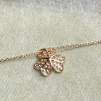 [Elowen jewels ]FLOWER DIAMOND NECKLACE
