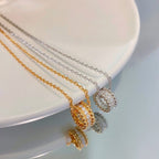 [Elowen Schmuck ]PERLEE DIAMANT-HALSKETTE