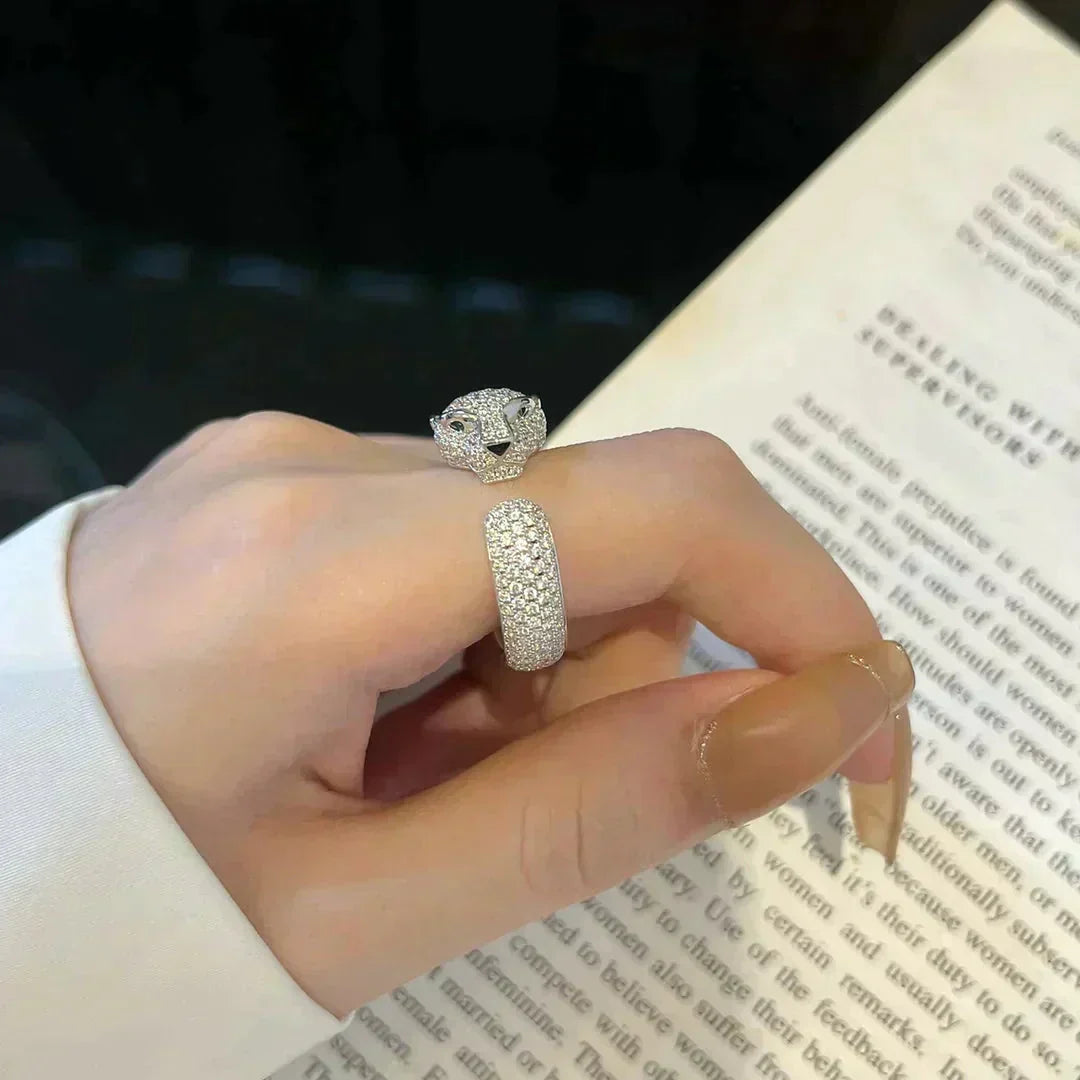 [Elowen jewels ]PANTHERE 5.5MM ALL DIAMOND RING