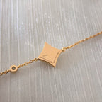 [Elowen jewels ]COLOR STAR CARNELIAN PINK GOLD DIAMOND BRACELET
