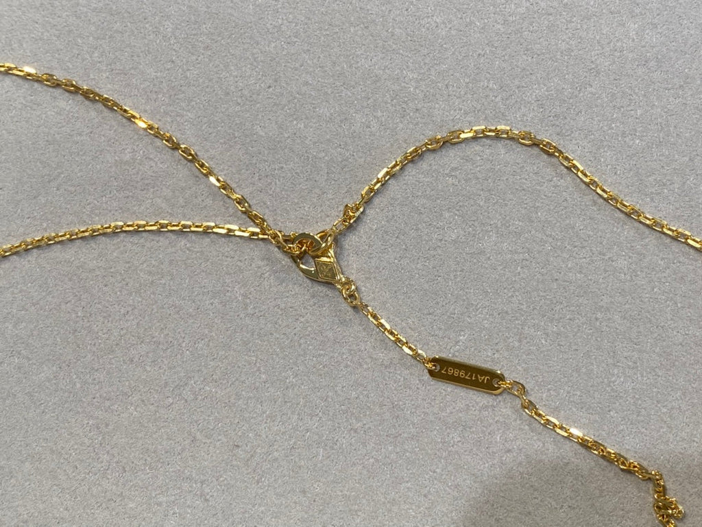 [Elowen jewels ]クローバー 25MM ネックレス ゴールド カーネリアン