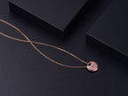 [Elowen jewels ]AMULETTE ROSE GOLD PINK MOP NECKLACE