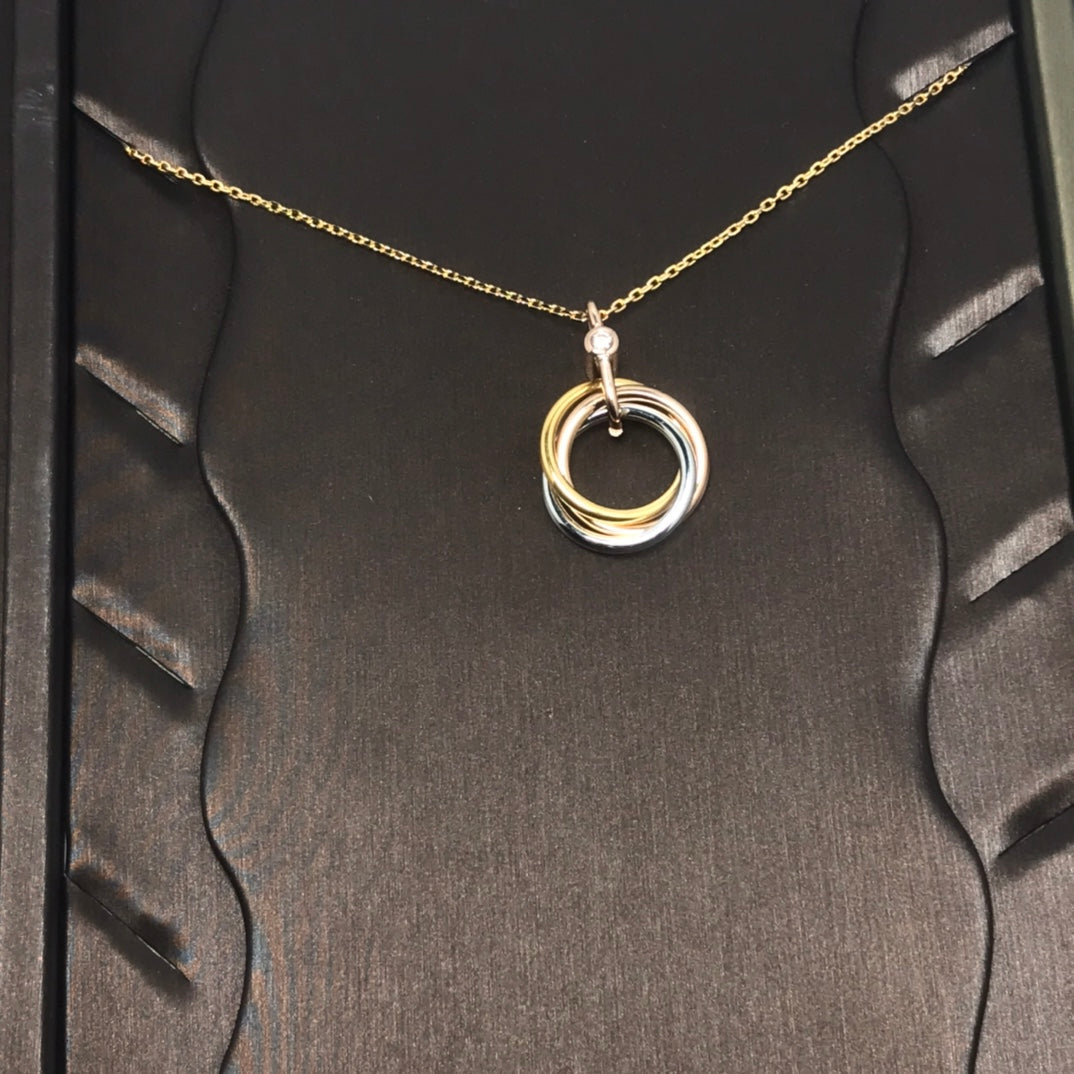 {
  "Elowen jewels": "Elowen jewels",
  "TRINITY SILVER GOLD PINK GOLD NECKLACE": "トリニティ シルバー ゴールド ピンクゴールド ネックレス"
}