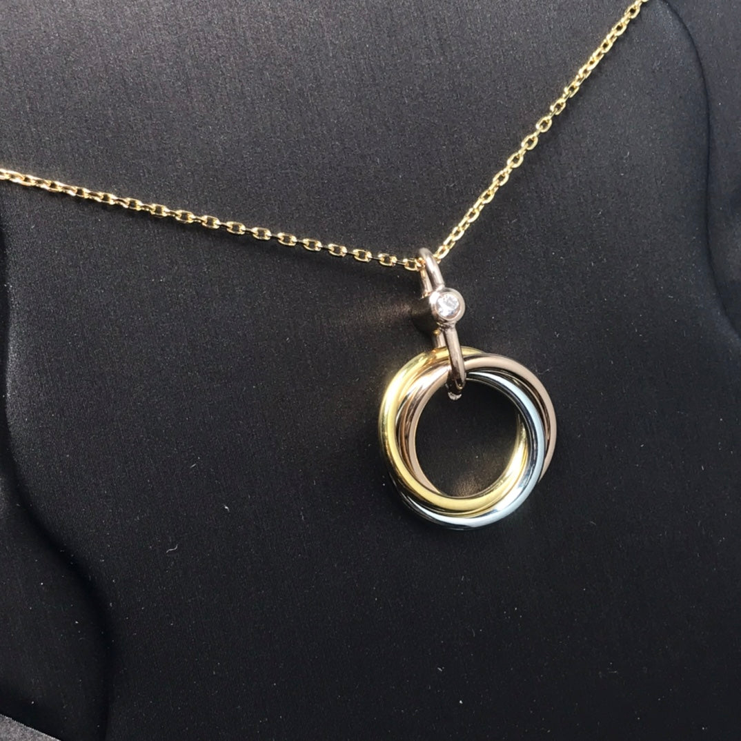 {
  "Elowen jewels": "Elowen jewels",
  "TRINITY SILVER GOLD PINK GOLD NECKLACE": "トリニティ シルバー ゴールド ピンクゴールド ネックレス"
}